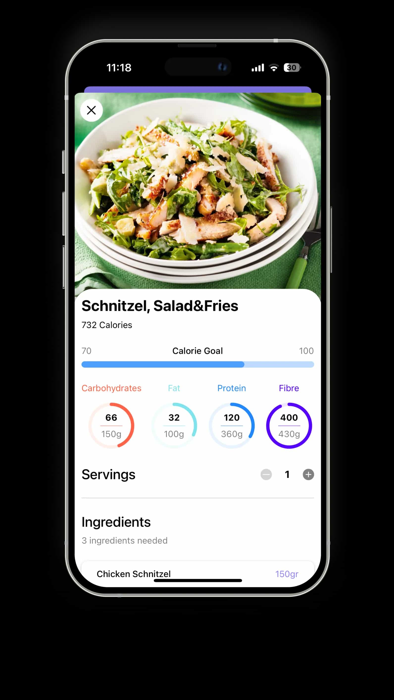 FitNLit meal details